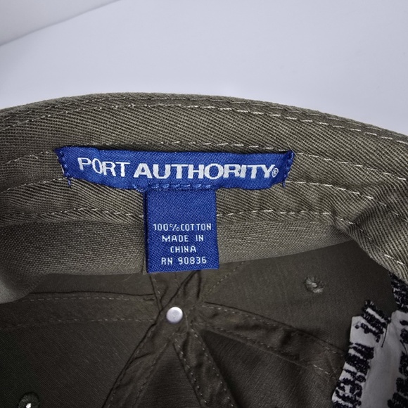 Phil’s Fish Market Embroidered Olive Green Hat Cap Adjustable Strap - Picture 6 of 6